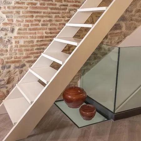 Stone Loft With Cozy Terrace Downtown