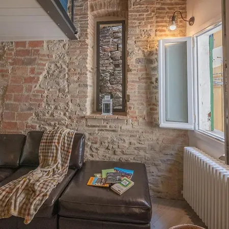 Stone Loft With Cozy Terrace Downtown *