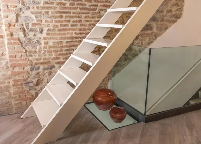 Stone Loft With Cozy Terrace Downtown