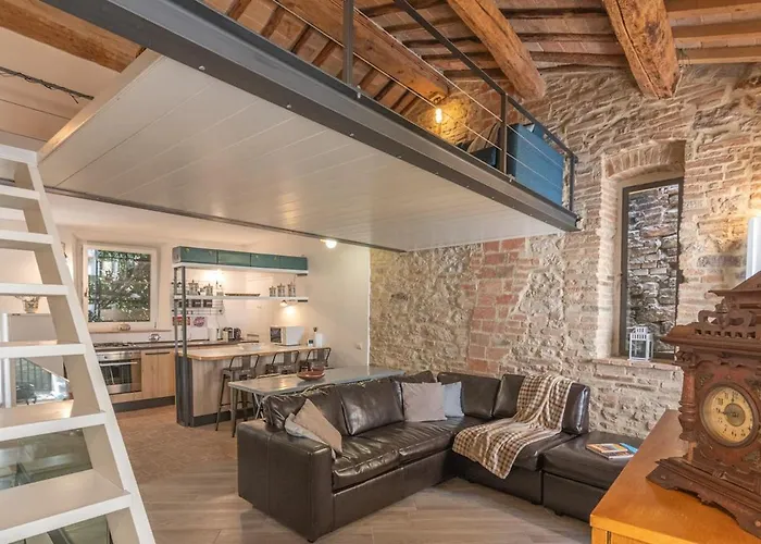 Stone Loft With Cozy Terrace Downtown Perugia