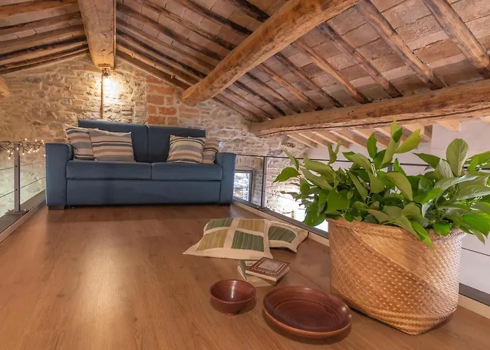 Stone Loft With Cozy Terrace Downtown Apartment Perugia